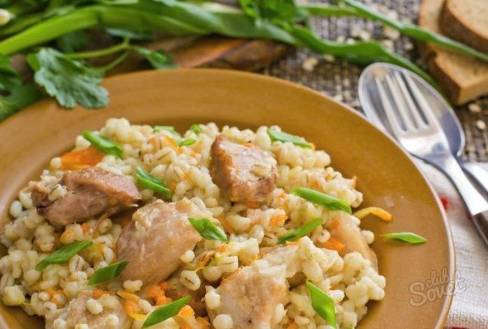 Как вкусно приготовить перловку на гарнир