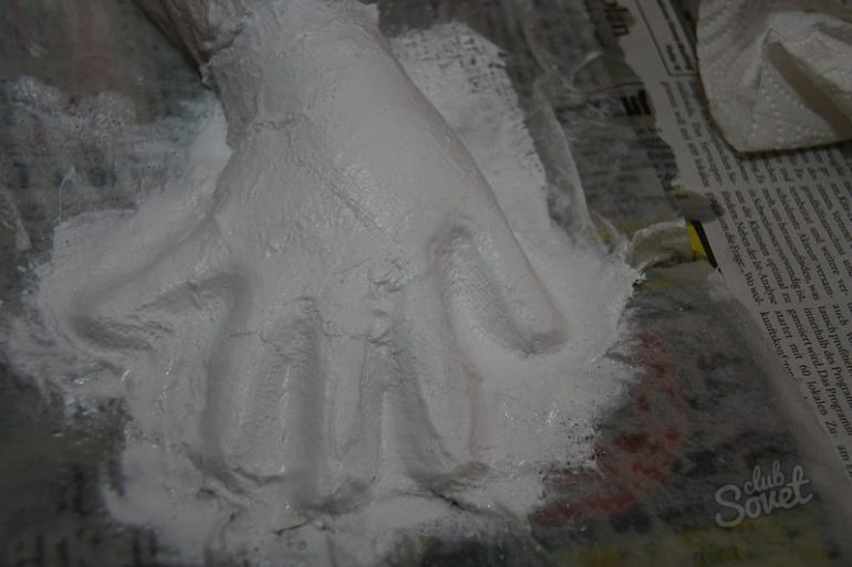 Как сделать гипс в домашних условиях?