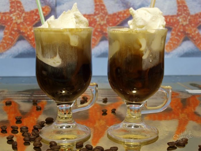 Как приготовить кофе глясе