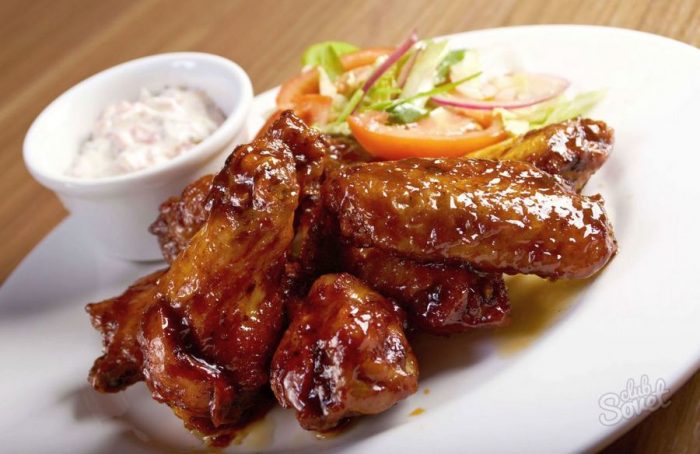 Как приготовить крылышки куриные на сковороде