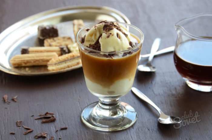 Как приготовить кофе глясе