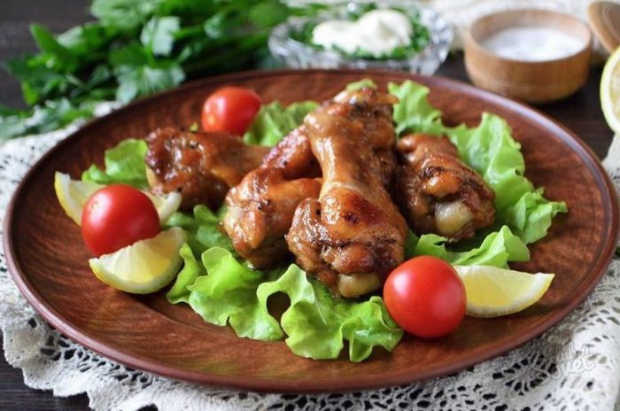 Как приготовить крылышки куриные на сковороде