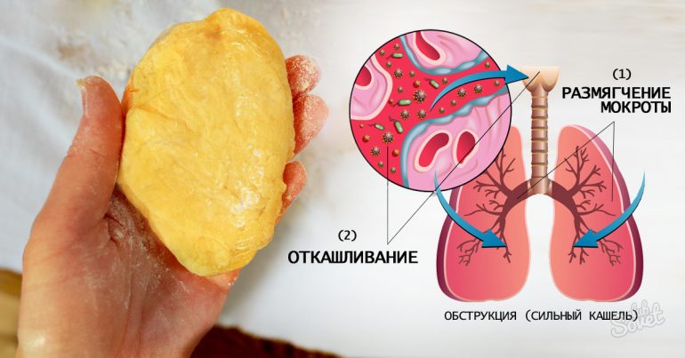 Как сделать лепешку от кашля?