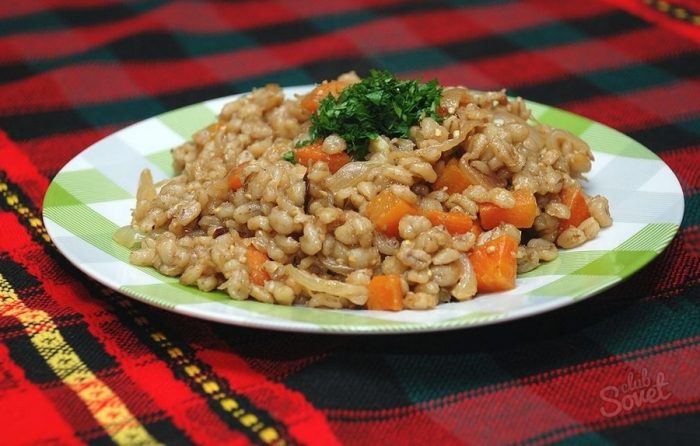 Как вкусно приготовить перловку на гарнир