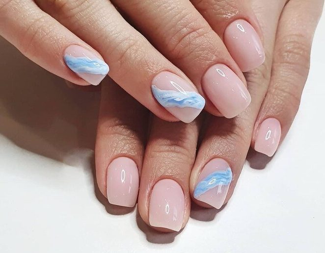 3d манікюр на короткі нігті