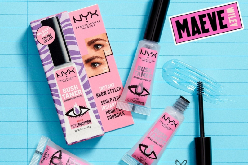 NYX об'єдналися з NETFLIX для створення спільної колекції косметики