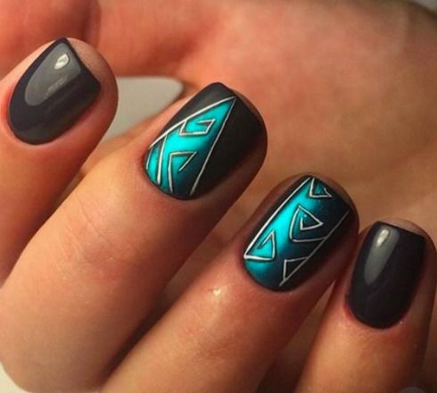 Модний осінній манікюр — фото, тенденції