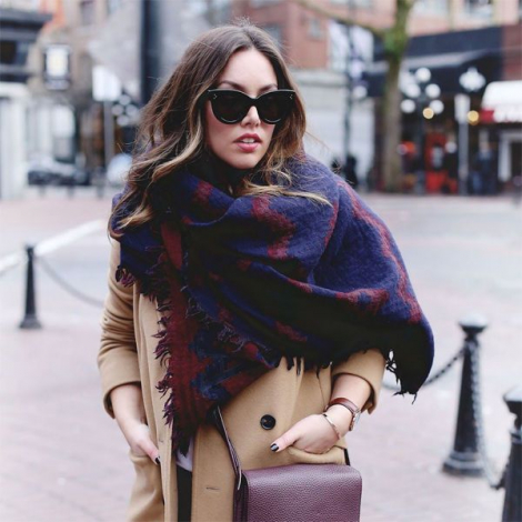 Модно і стильно: як красиво зав'язати шарф на пальто і куртки