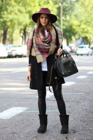 Модно і стильно: як красиво зав'язати шарф на пальто і куртки