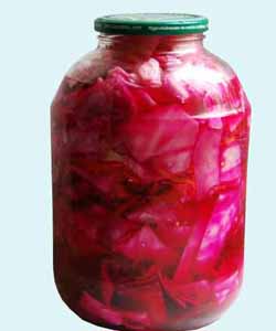 Капуста з буряком – смачна капуста “Пелюстка”