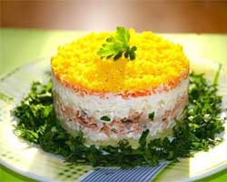Салати на день народження. Прості і смачні рецепти салатів з фото