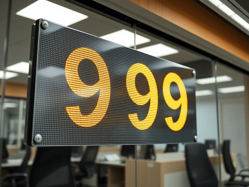 the number 999 on the board in the office Що означає 999 у фінансах