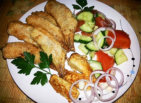 Прості і смачні рецепти. Смажена риба на пательні. Покроковий рецепт приготування з фото