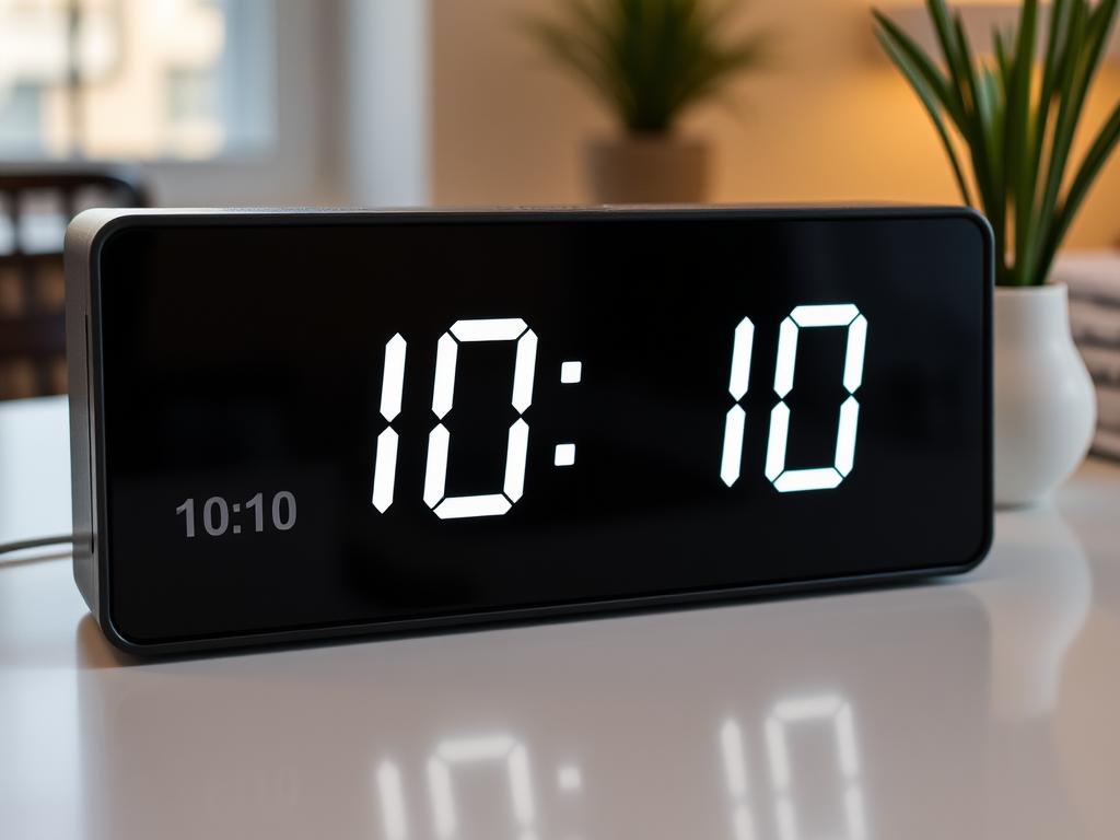 10:10 on the digital clock in the room 10 10 на годиннику значення: ангельська нумерологія