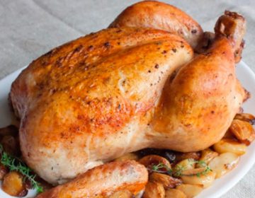 Курка в духовці з хрусткою скоринкою