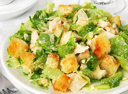 Салат цезар з куркою. Класичний покроковий рецепт салату Цезар в домашніх умовах