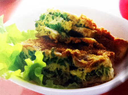 Котлети з свинини, запечені з сиром