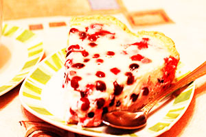 Шарлотка з ягодами: з чорницею, брусницею, журавлиною, виноградом та іншими