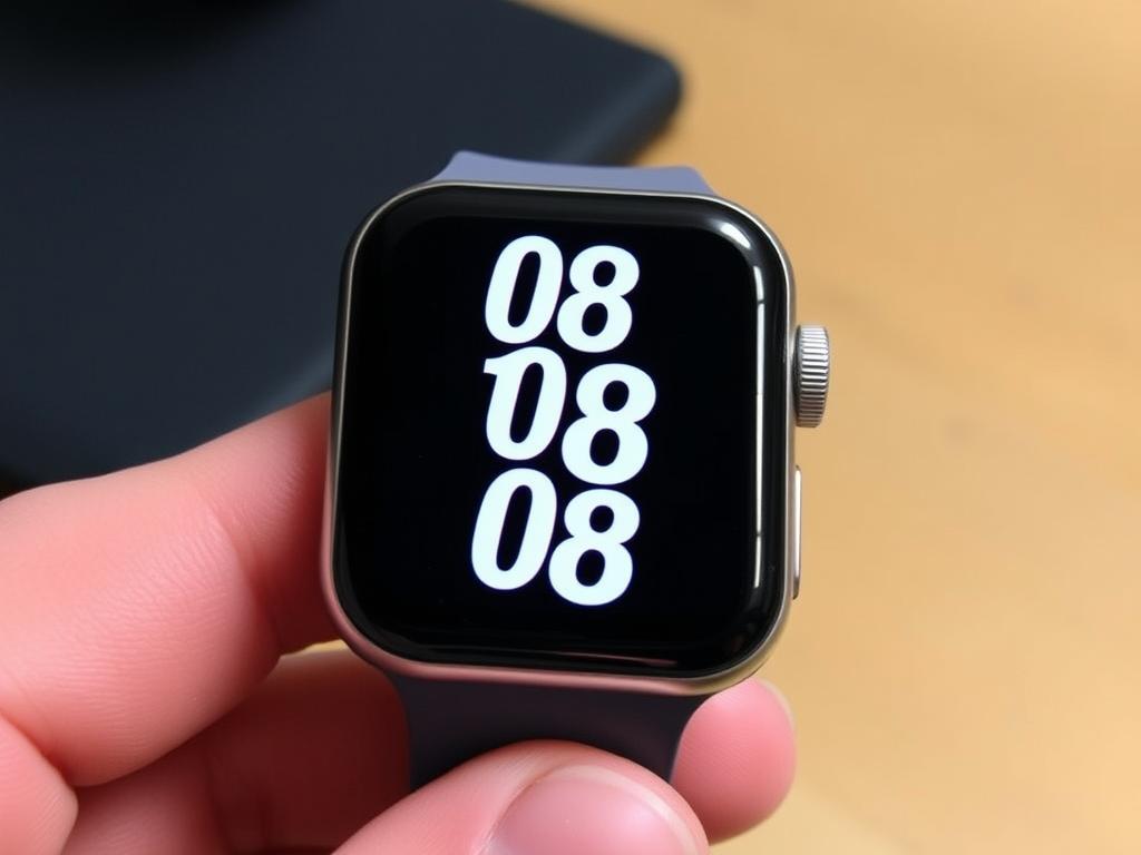 08:08 on the Apple Watch 08:08 на годиннику