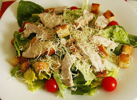 Салат цезар з куркою. Класичний покроковий рецепт салату Цезар в домашніх умовах