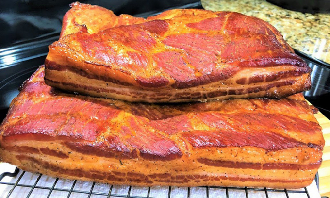 Готуємо вдома справжній бекон! Ви назавжди забудете про магазинний бекон або грудинку!