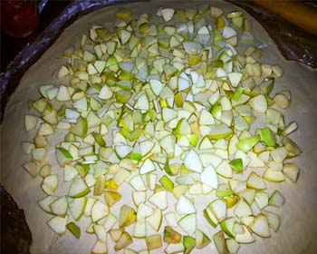 Яблучний пиріг з антоновкой. Покроковий рецепт дуже смачного і простого торта з фотографіями