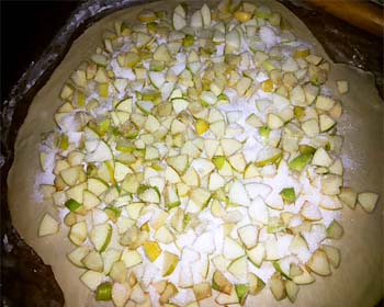 Яблучний пиріг з антоновкой. Покроковий рецепт дуже смачного і простого торта з фотографіями