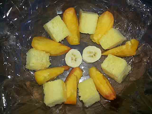 Фруктово – ягідний торт без випічки з желатином