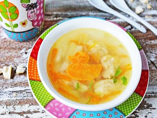 Суп з галушками — 7 покрокових рецептів приготування супу