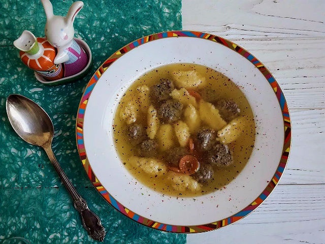 Суп з галушками — 7 покрокових рецептів приготування супу