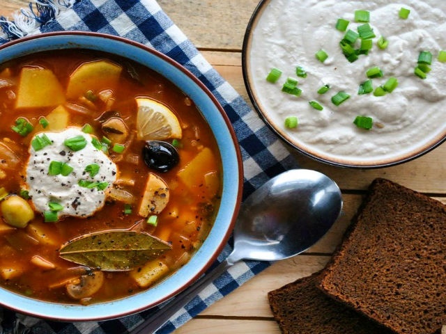 Грибна солянка — найсмачніші рецепти приготування