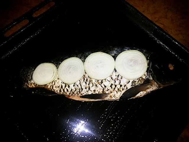 Короп запечений в духовці зі сметаною. Рецепт – смачніше не буває