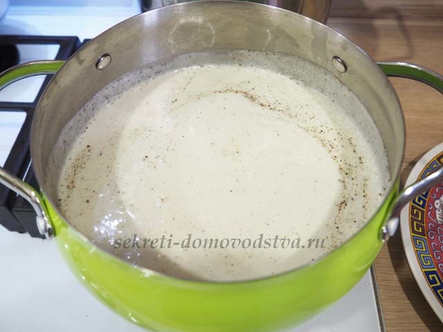 Картопляний суп-пюре з білими грибами