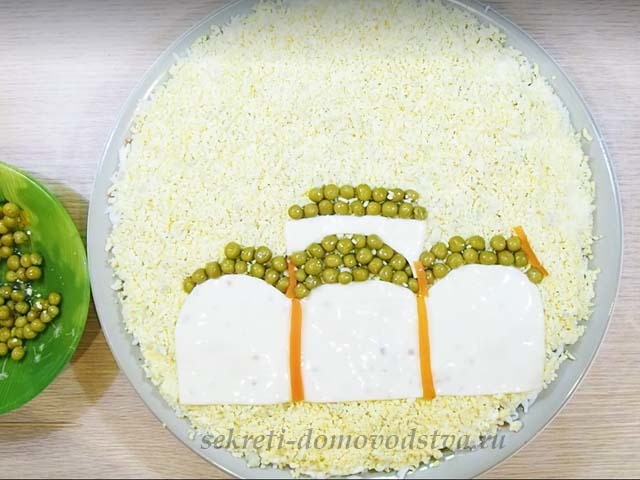 Салат Великодній храм — смачний салат на Великдень
