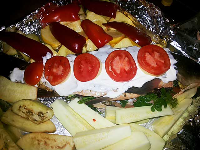 Короп запечений в духовці у фользі – покроковий рецепт з фото