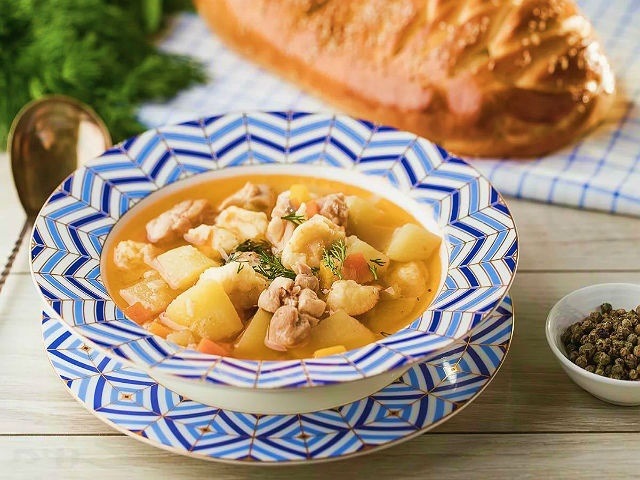 Суп з галушками — 7 покрокових рецептів приготування супу