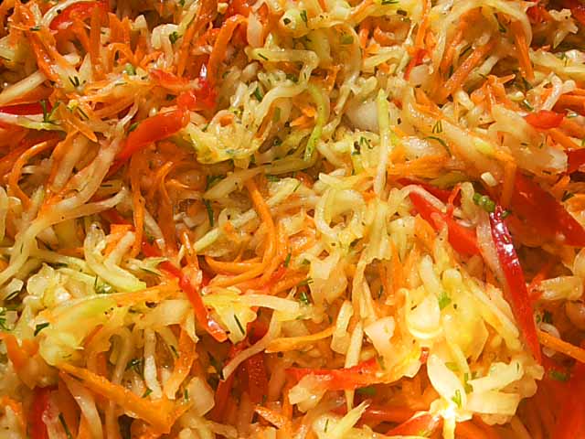 Кабачки по-корейськи на зиму швидкого приготування – смачні рецепти з фото