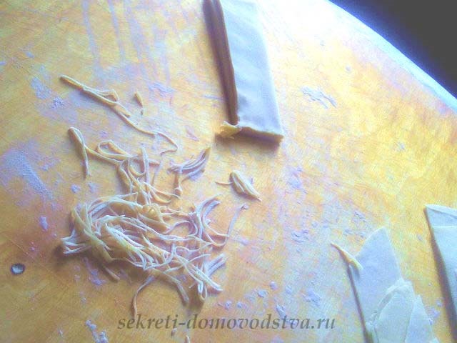 Токмач — рецепт татарського супу-локшини