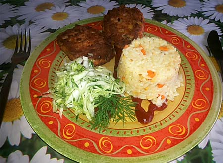 Рецепт приготування смачних котлет з курячого фаршу