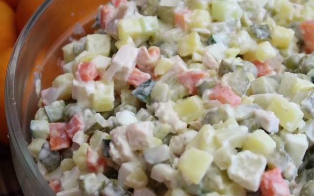Салат “Зимовий” — класичні рецепти приготування салату