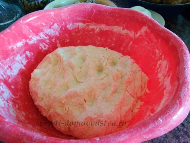 Ечпочмак по-татарськи з тіста на кефірі без дріжджів