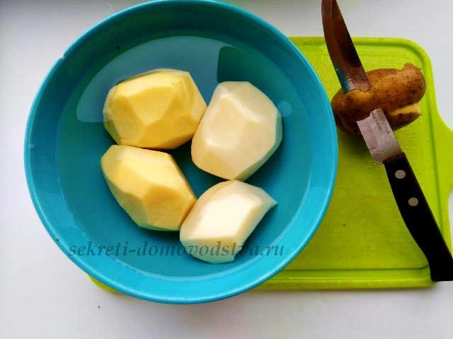 Картопля по-французьки з куркою — рецепт в духовці