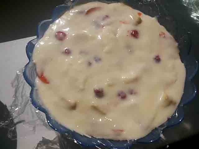 Фруктово – ягідний торт без випічки з желатином