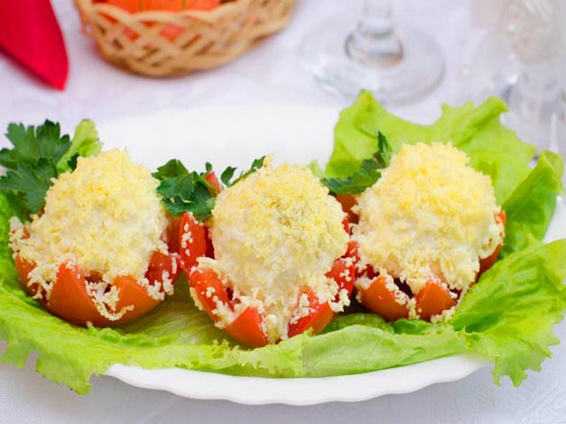 Помідори фаршировані – 6 простих і смачних рецептів з фото