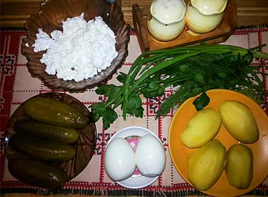 Рецепти смачних і простих салатів з сиру