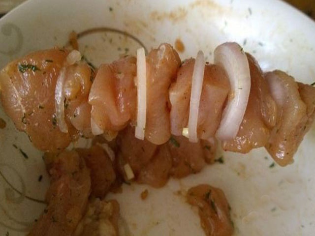 Шашлик з курки в духовці — 9 рецептів приготування на шпажках