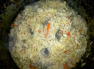 Справжній узбецький плов з яловичини в казані. Покроковий рецепт з фото