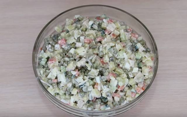 Салат “Зимовий” — класичні рецепти приготування салату