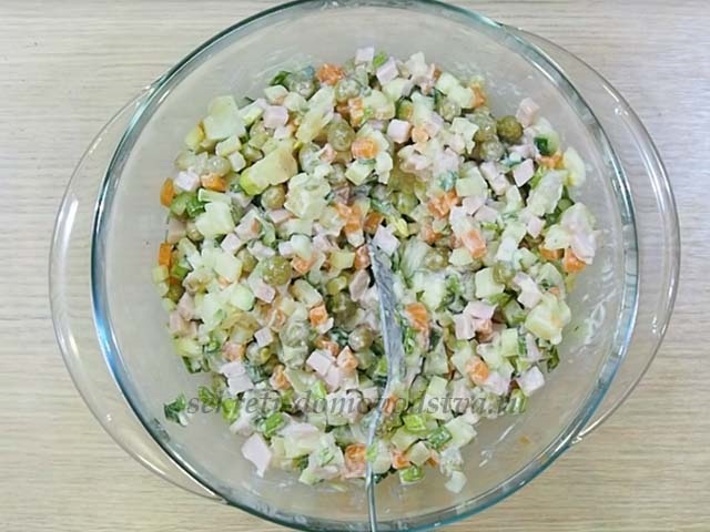 Салат Білий щур — рецепт новорічного салату для 2020 року