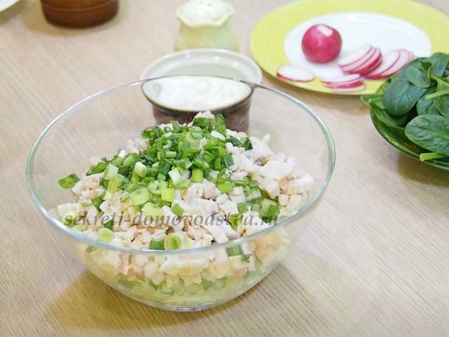 Салат Фіалки — рецепт приготування в домашніх умовах